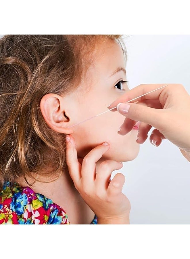 ChicAbode أقراط ثقب تنظيف 480 قطعة - خيوط الأذن القابلة للتخلص لثقب الأذن الرعاية اللاحقة ، ثقب الأذن أداة تنظيف العناية للبنات النساء الرجال - Image 4